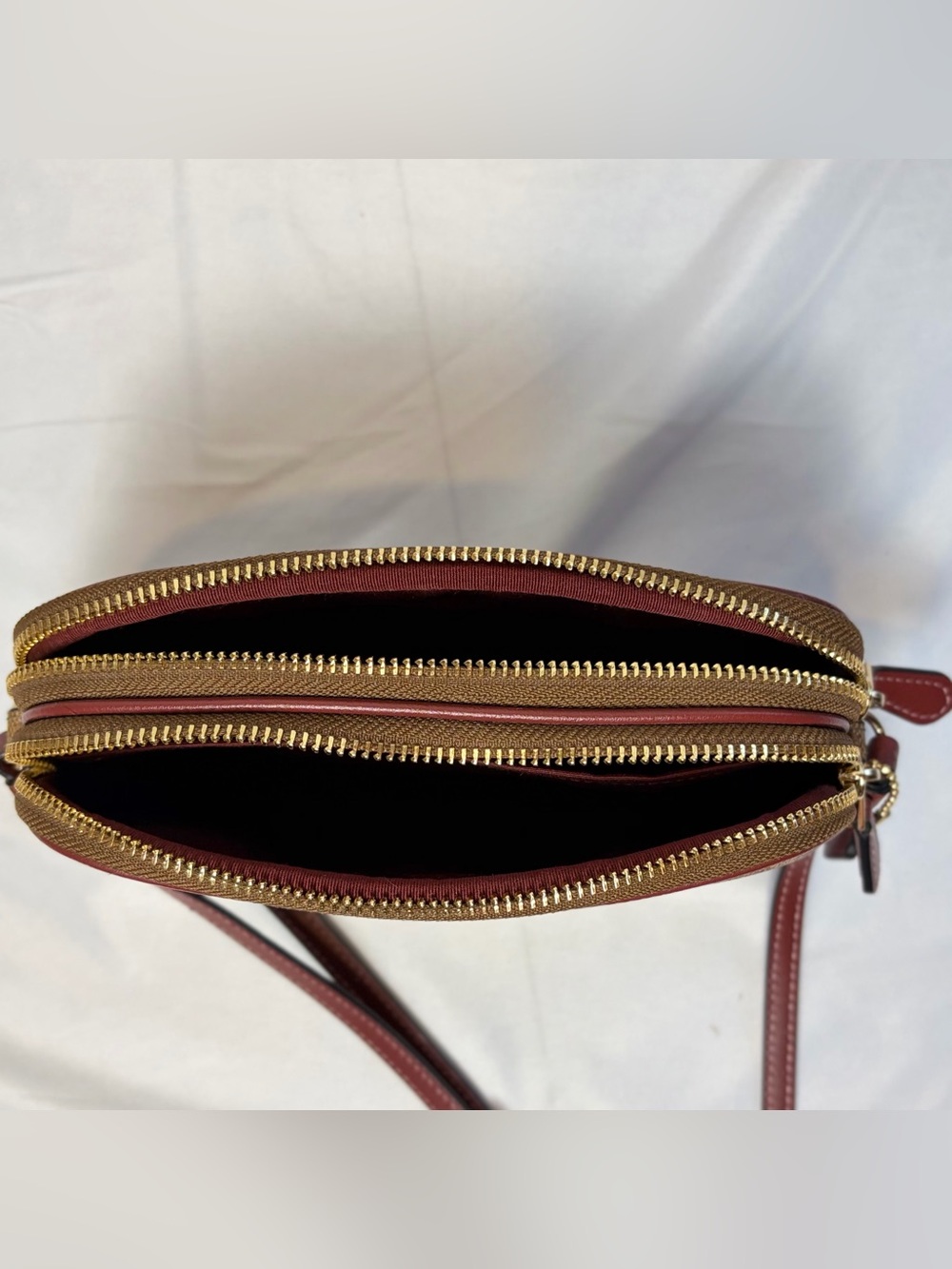 Coach Forest Friends Party Animals Signature Double Zip Camera Crossbody - Picture 7 of 7